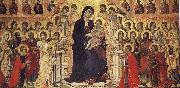 unknow artist Throne of the Virgin and Child with Saints Sweden oil painting artist